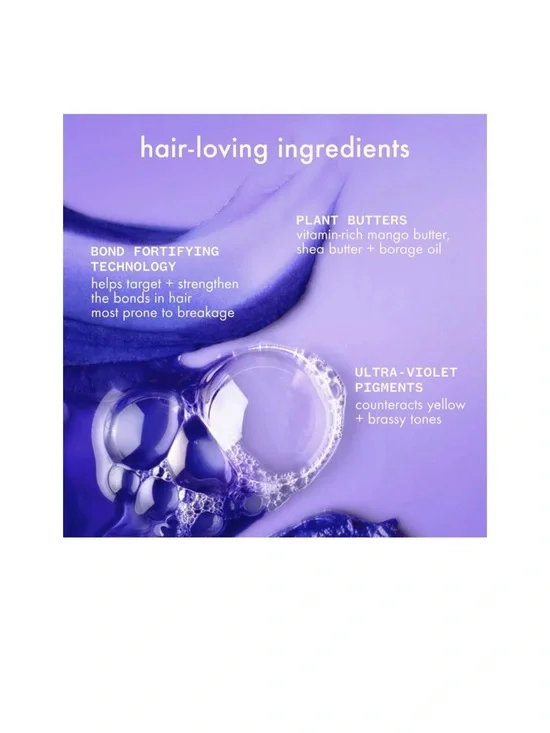 2 bottles of amika Bust Your Brass Purple Shampoo - Picture 3 of 4